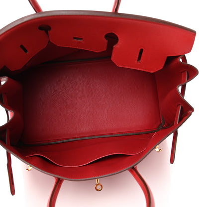 Hermes Epsom Birkin 35 Rouge Casaque 9 of 29