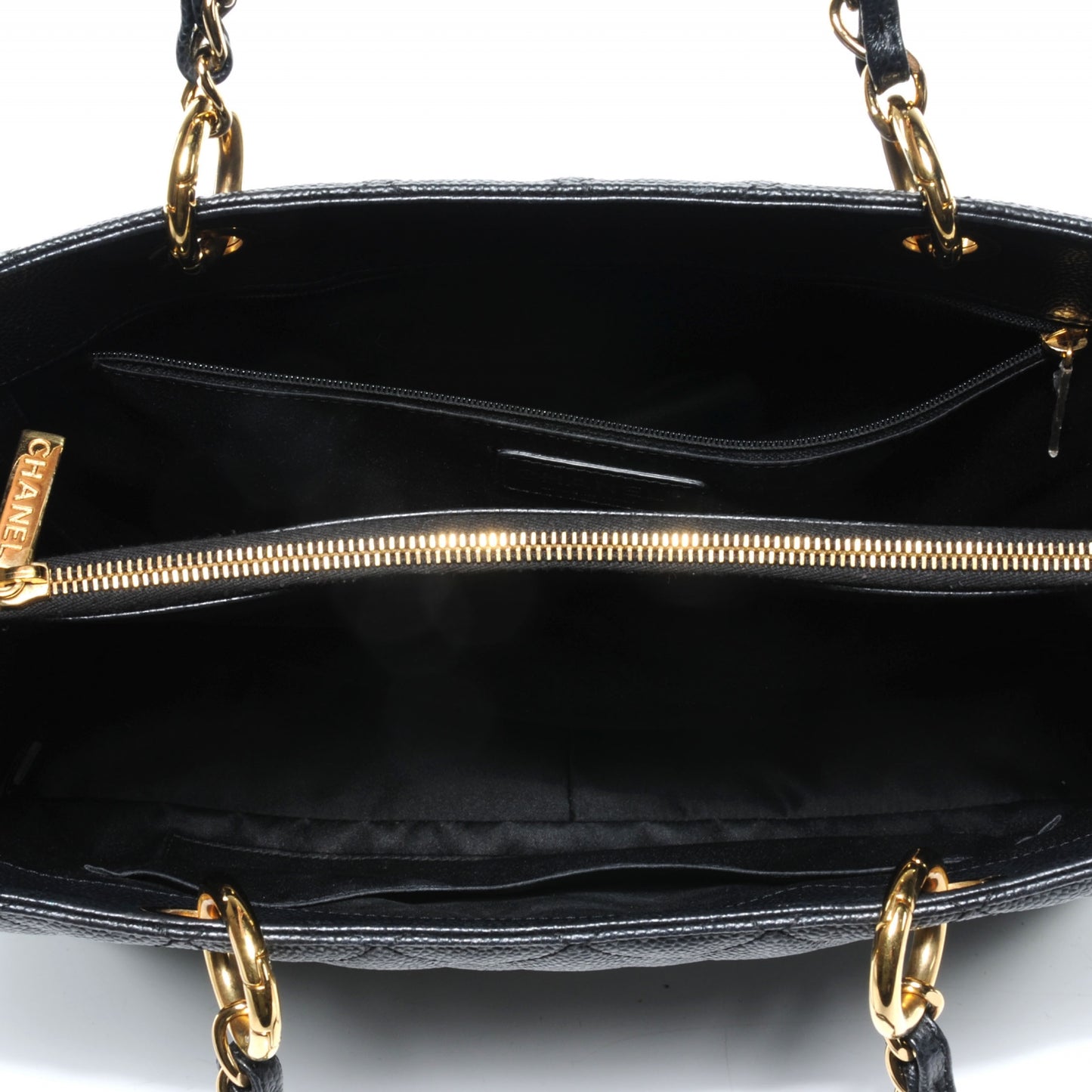 Caviar Grand Shopping Tote GST Black