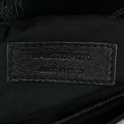 Saint Laurent Crinkled Calfskin Matelasse Monogram Medium Niki Chain Satchel Black 7 of 10