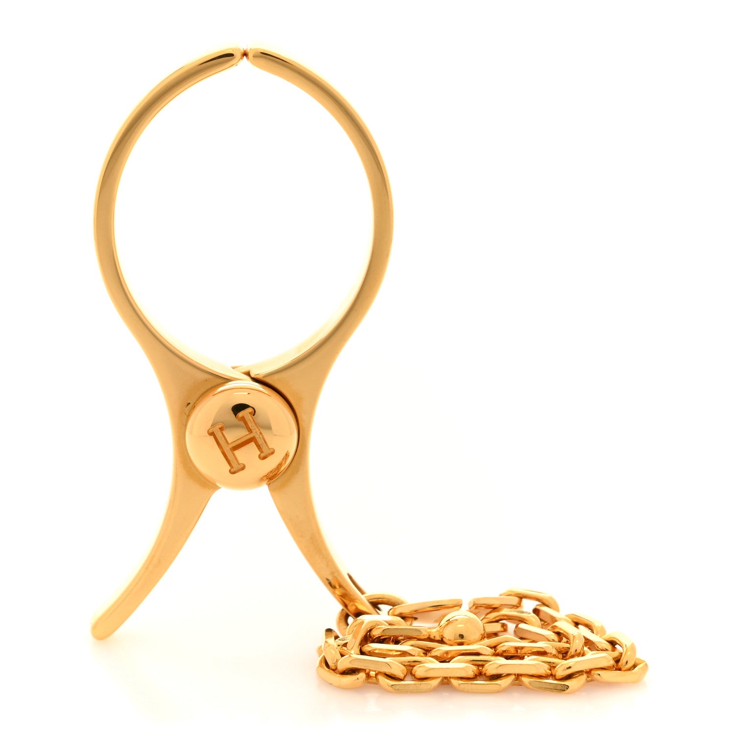 Hermes Permabrass Filou Glove Clip 1 of 4