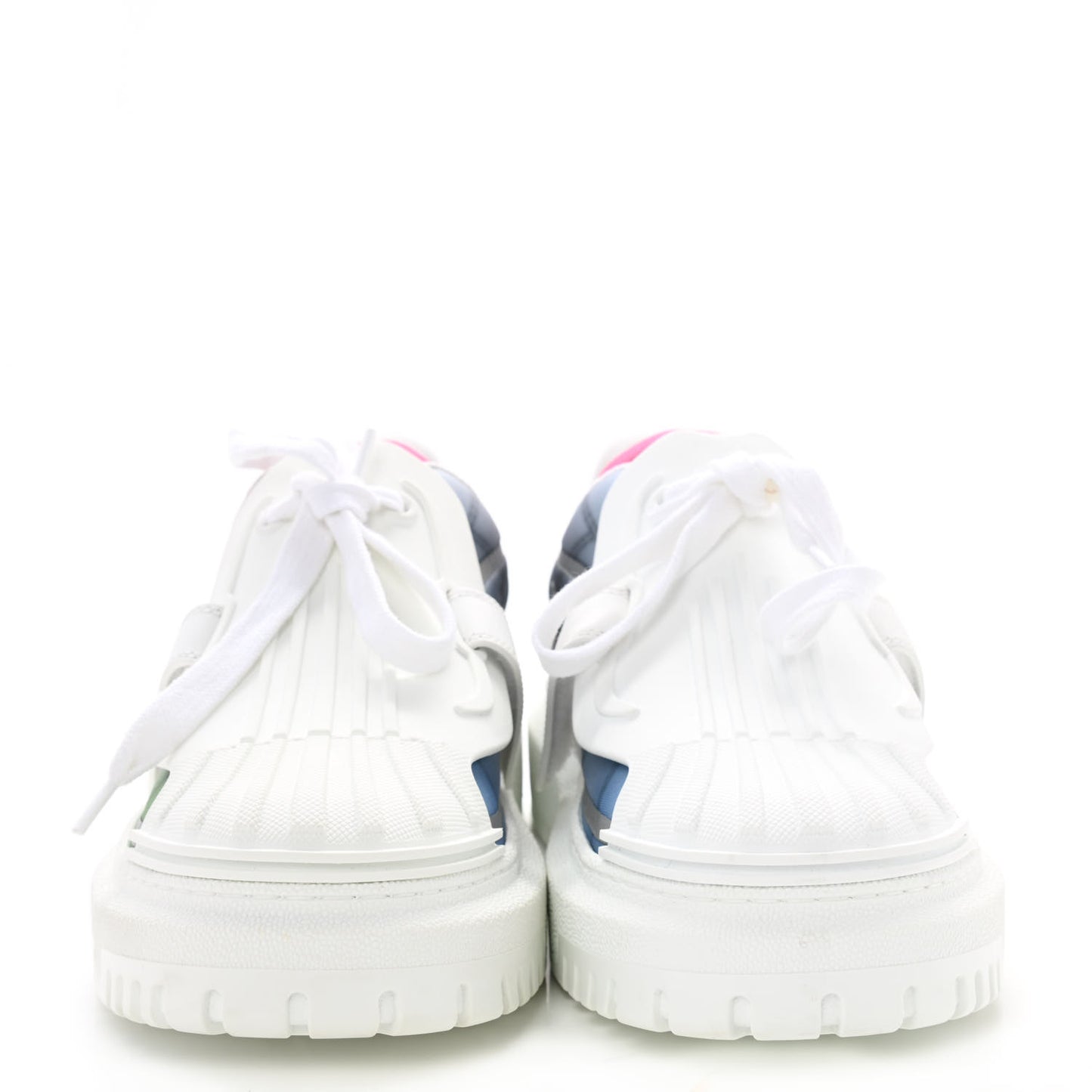 Nylon Shaded Dior-ID Platform Sneakers 39 Multicolor Framboise