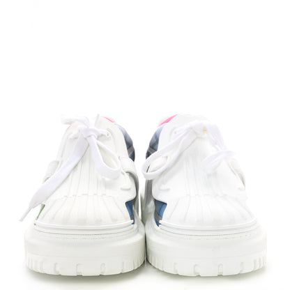 Christian Dior Nylon Shaded Dior-ID Platform Sneakers 39 Multicolor Framboise 2 of 8