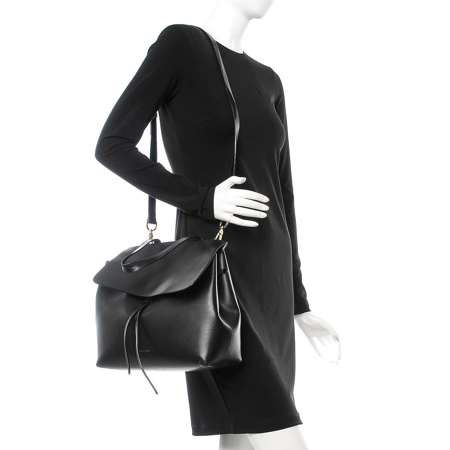 Calfskin Lady Bag Black Ballerina