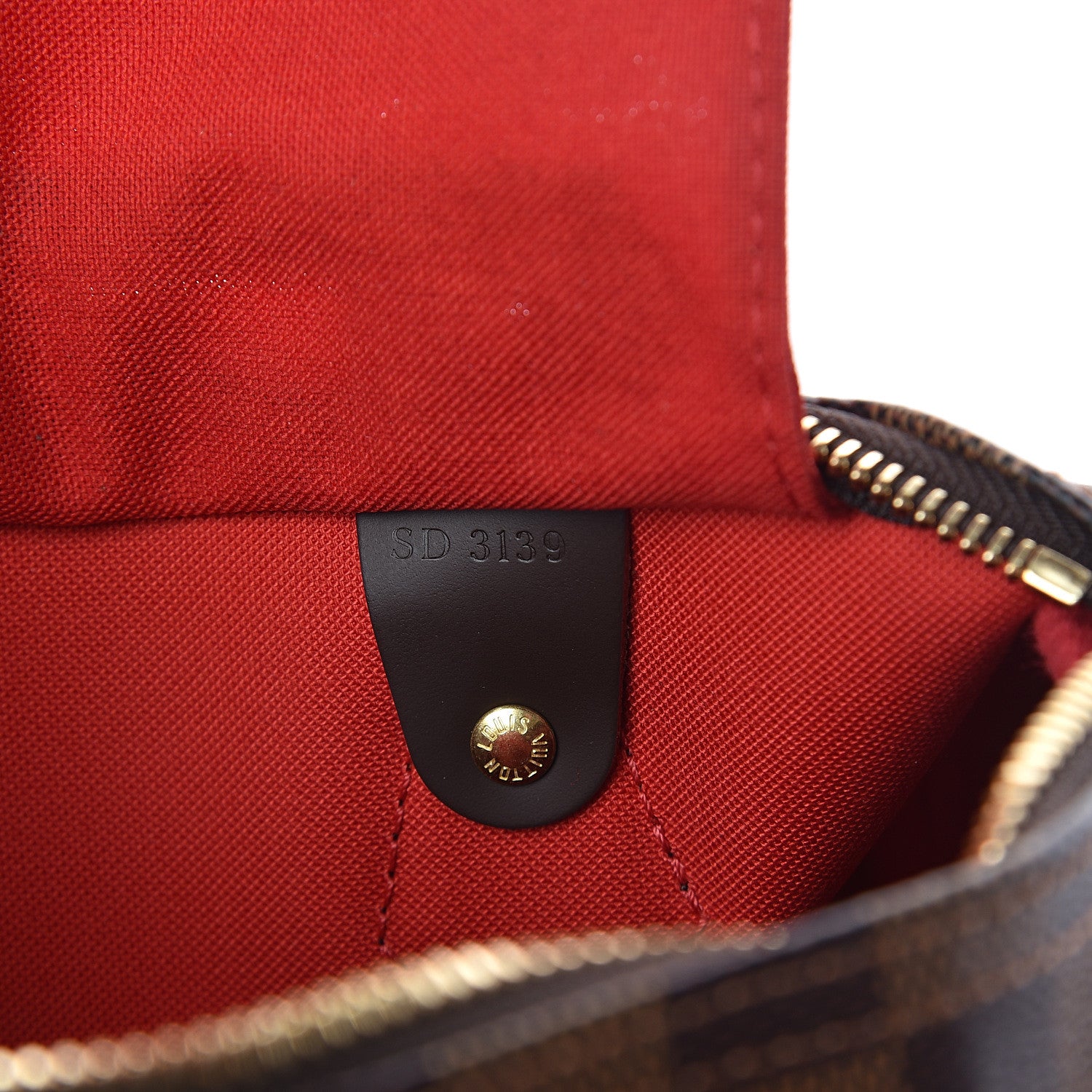 Louis Vuitton Damier Ebene Speedy 25 6 of 9