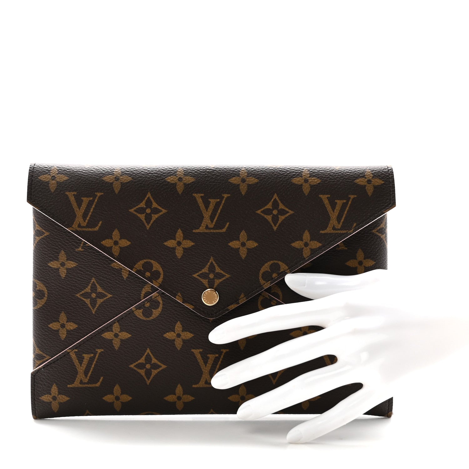 Louis Vuitton Monogram Large Kirigami Pochette Insert Rose Ballerine 2 of 6