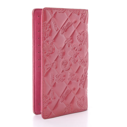 Chanel Patent Calfskin Lucky Symbols Yen Wallet Pink 3 of 7