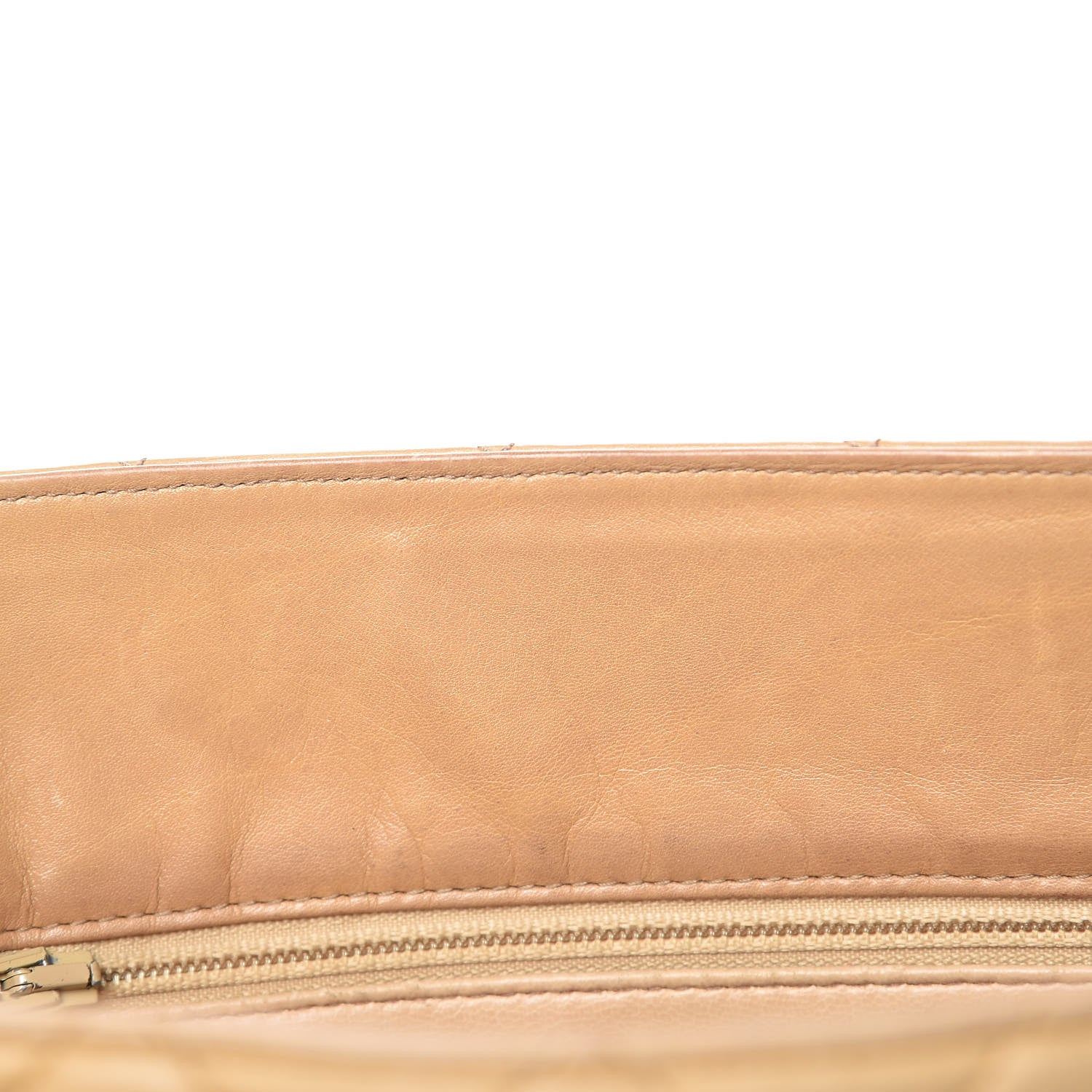 Chanel Lambskin Quilted Tote Beige 18 of 30