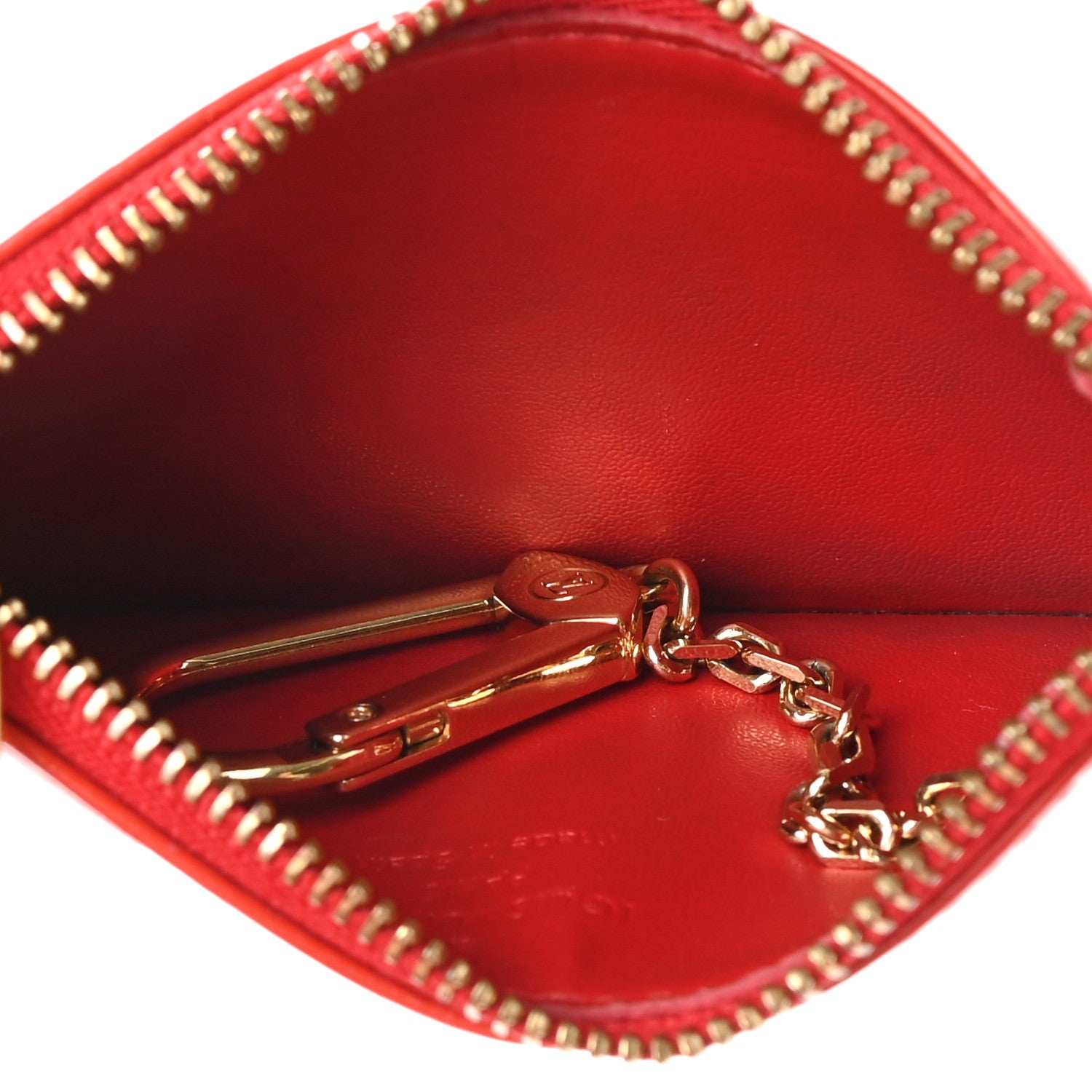 Louis Vuitton Vernis Key Pouch Rouge 5 of 8