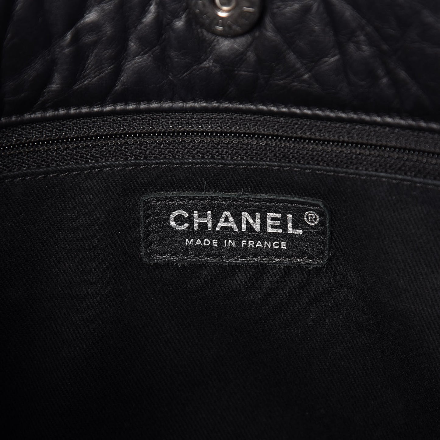 Aged Calfskin Quilted Reissue 2.55 Tote Black