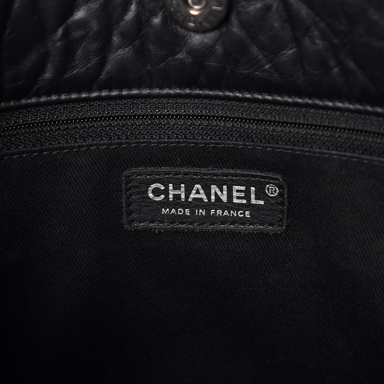 Chanel Aged Calfskin Quilted Reissue 2.55 Tote Black 6 of 9
