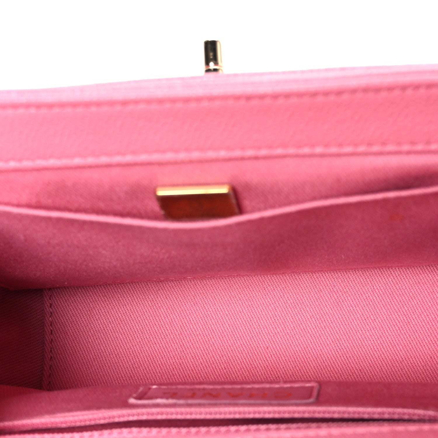 Chanel Caviar Quilted Small Business Affinity Flap Pink 4 of 10