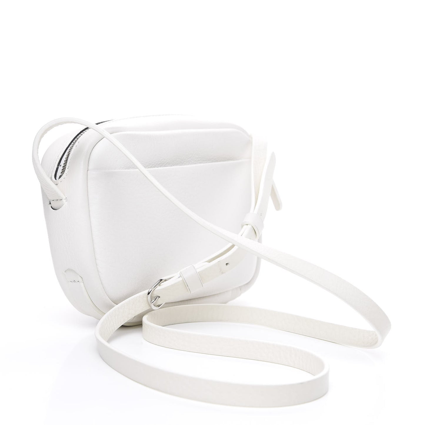 Calfskin Logo XS Everyday Camera Bag White