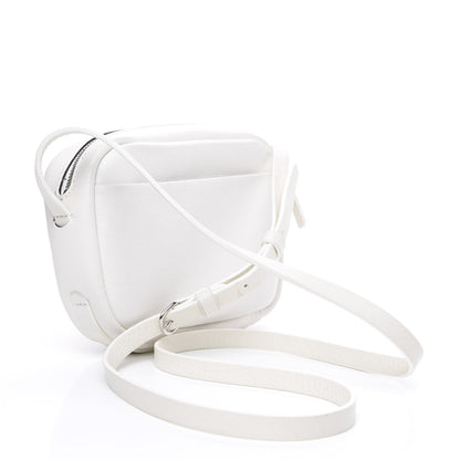 Balenciaga Calfskin Logo XS Everyday Camera Bag White 2 of 8