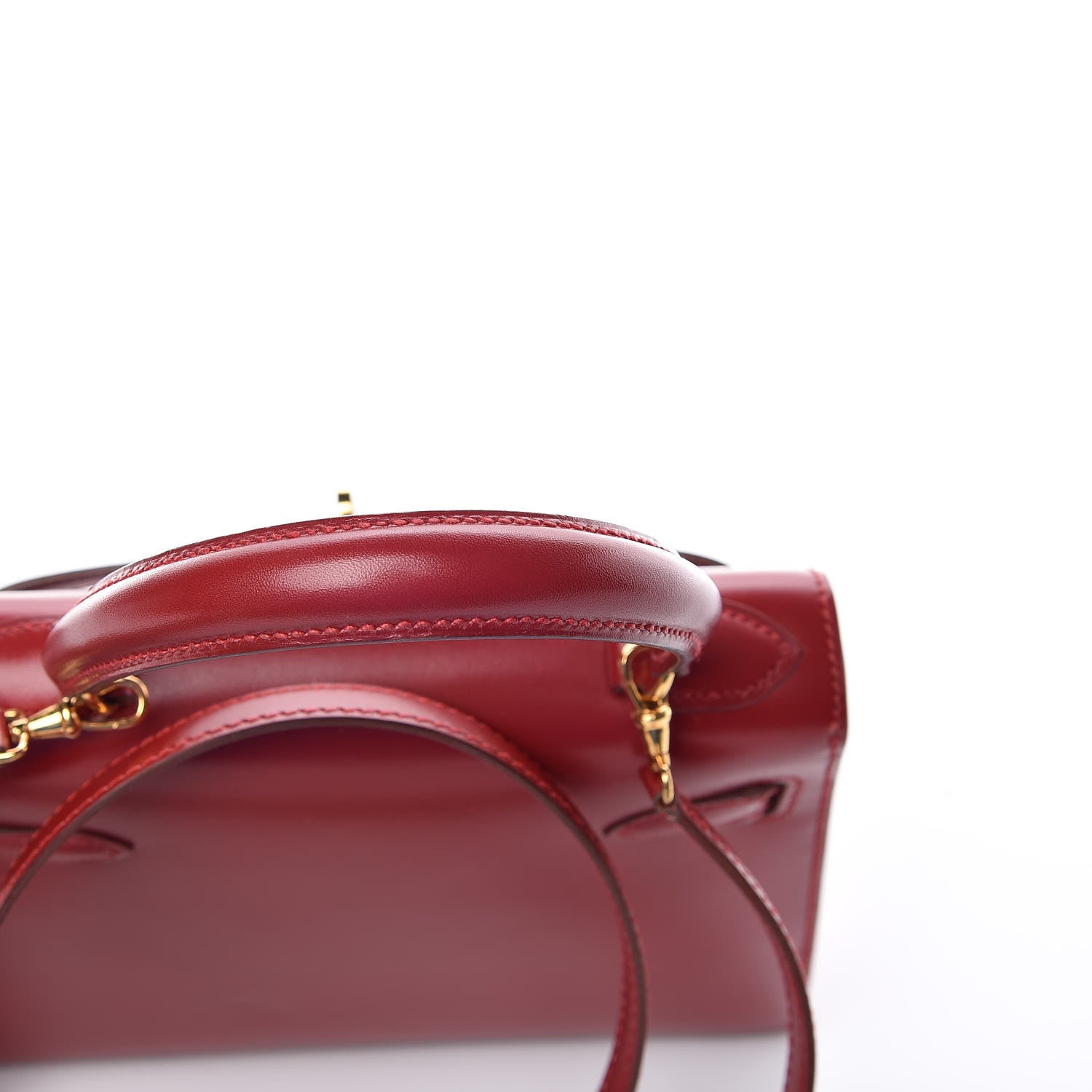 Hermes Box Mini Kelly Sellier 20 Rouge Vif 10 of 32