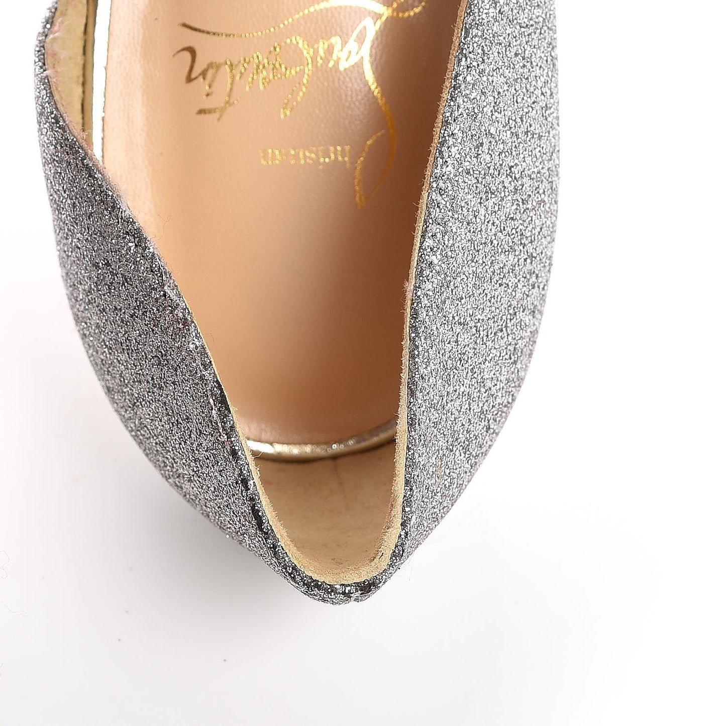 Glitter Mini Specchio Iriza 100 Pumps 39 Drague Light Gold