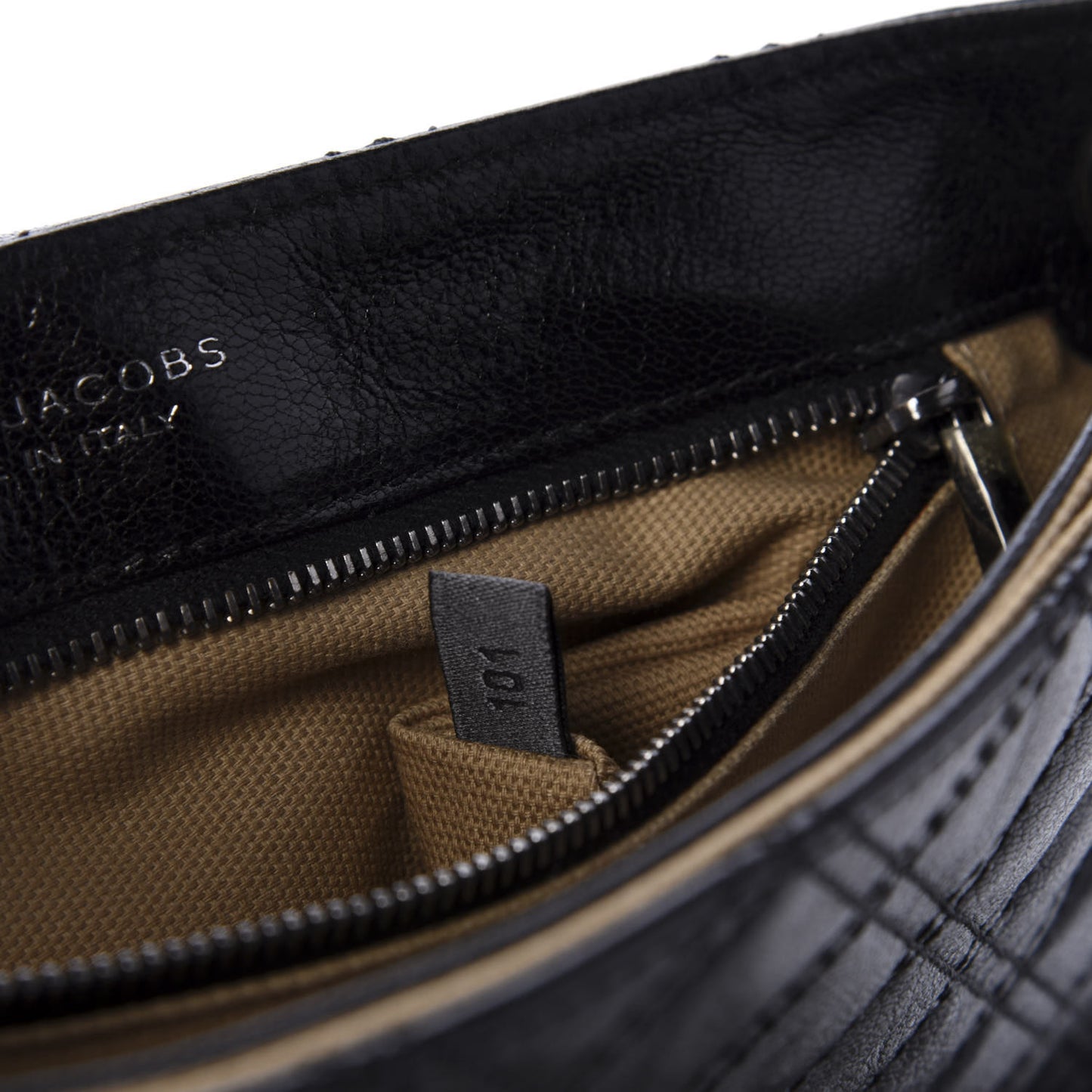 Lacquered Lambskin Baroque The Large Single Flap Black