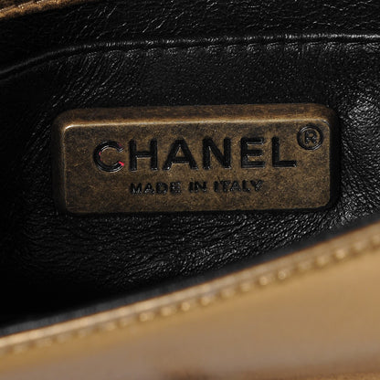 Chanel Galuchat Stingray Mini Boy Flap Gold 6 of 8