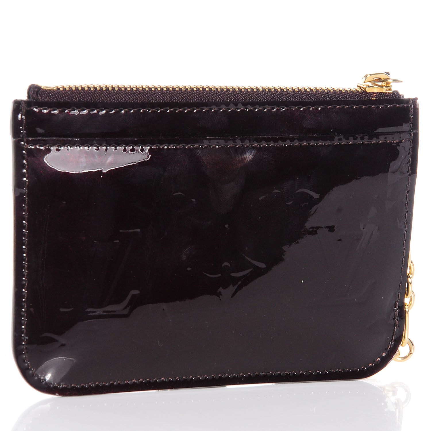 Louis Vuitton Vernis Key Pouch Amarante 4 of 9