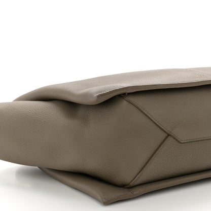 Celine Baby Grained Calfskin Medium Tri-Fold Bag Taupe 9 of 11