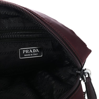 Prada Tessuto Nylon Wristlet Granato 6 of 6