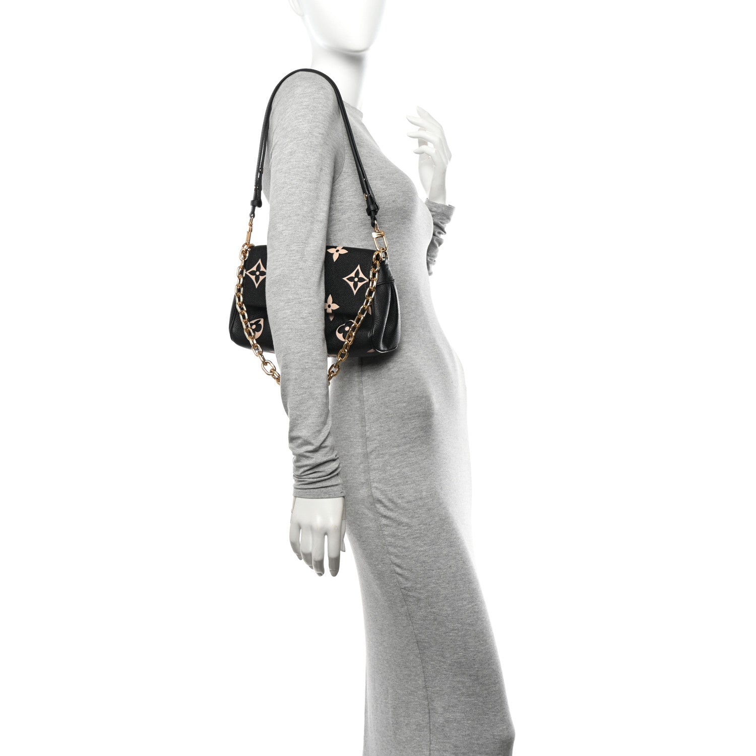 Louis Vuitton Empreinte Monogram Giant Favorite Black Beige 2 of 13
