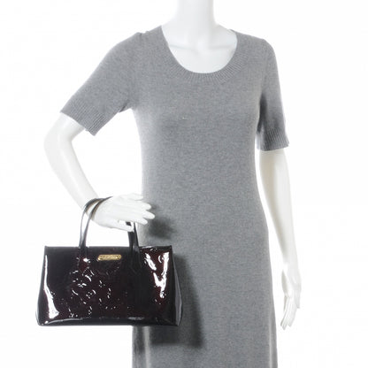 Louis Vuitton Vernis Wilshire PM Amarante 2 of 8