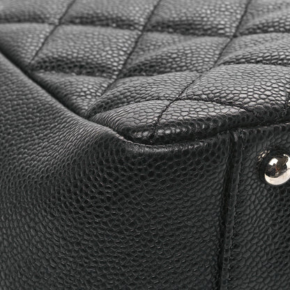 Chanel Caviar Quilted XL Grand Shopping Tote GST Black 9 of 12
