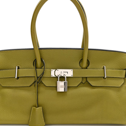 Hermes Taurillon Clemence JPG Birkin 42 Chartreuse 7 of 9