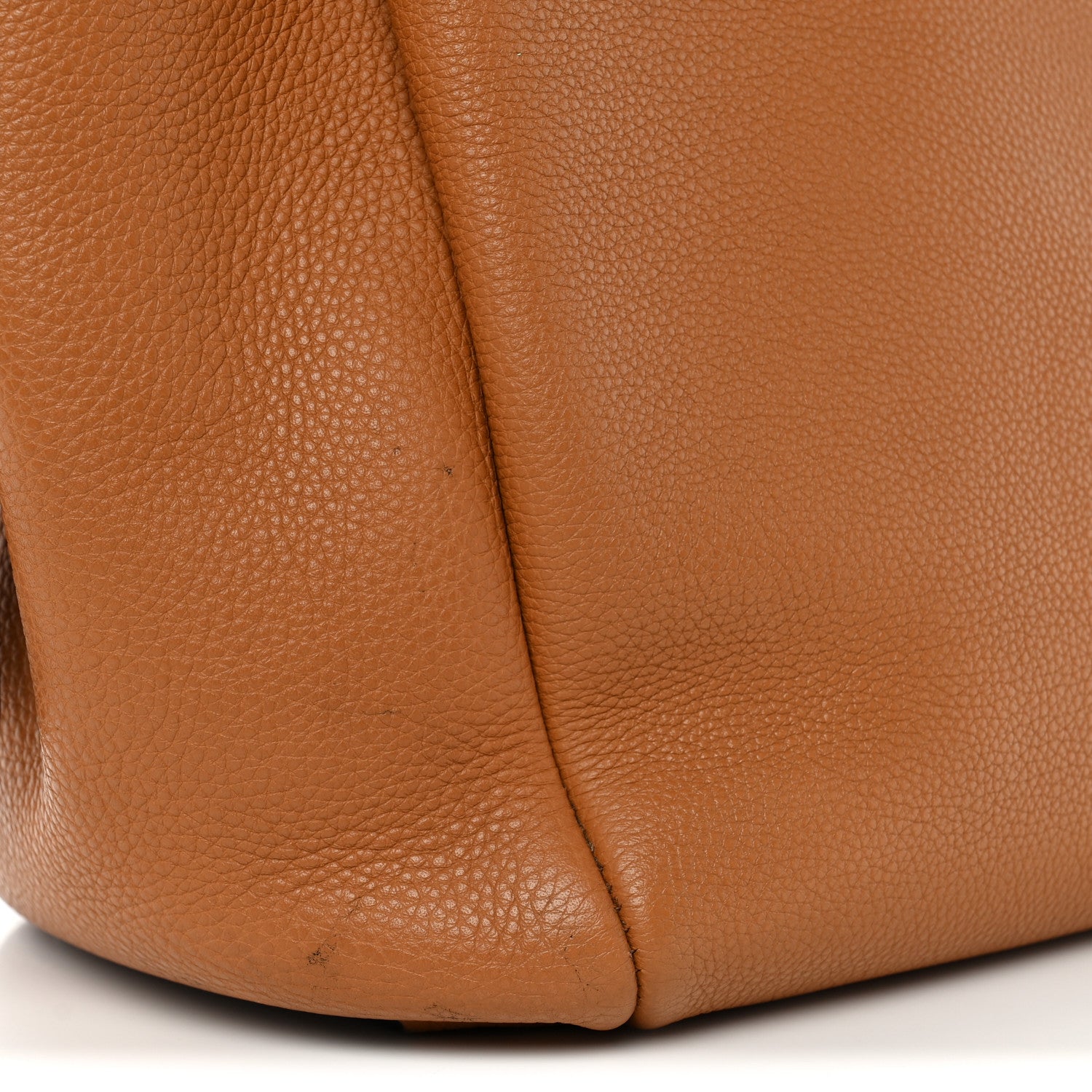Loewe Calfskin Small Flamenco Knot Bag Caramel 8 of 10