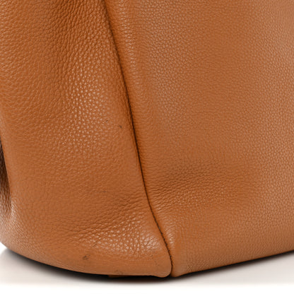 Loewe Calfskin Small Flamenco Knot Bag Caramel 8 of 10