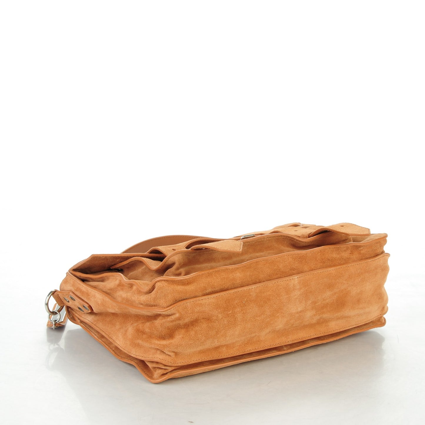 Suede Medium PS1 Satchel Tobacco