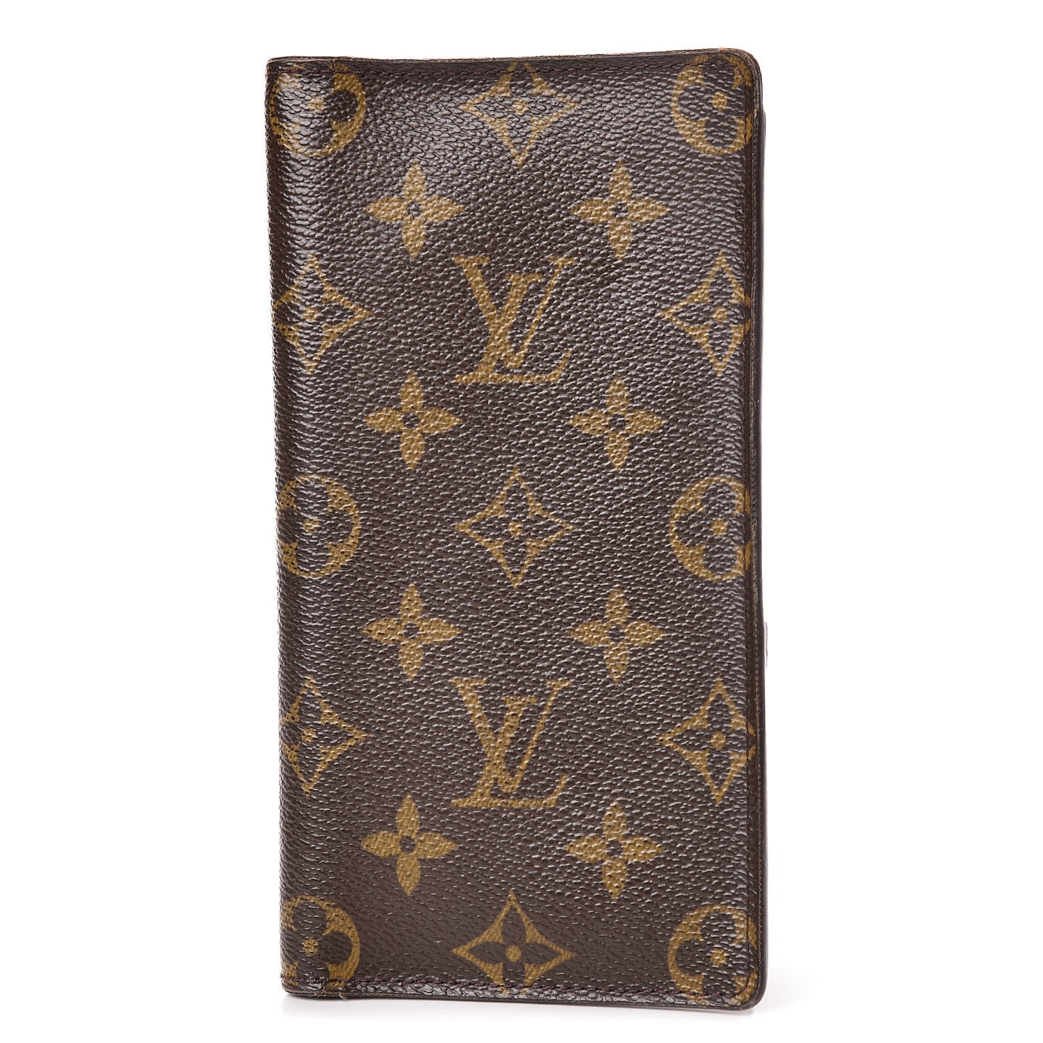 Louis Vuitton Monogram Porte Valeurs Checkbook Wallet 1 of 12