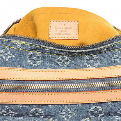 Louis Vuitton Monogram Denim Baggy PM Blue 3 of 11