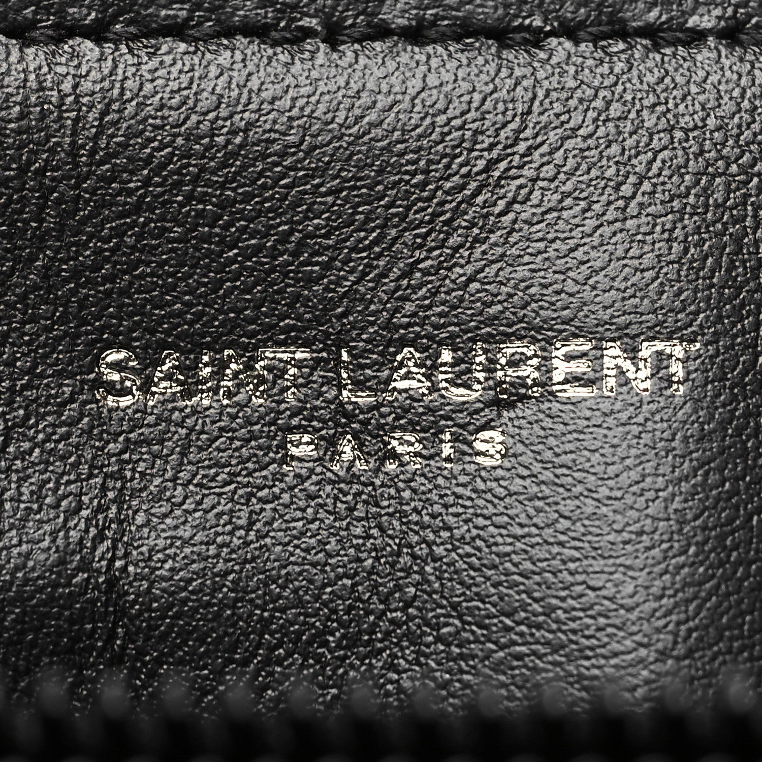 Saint Laurent Calfskin Y Quilted Monogram Monochrome Small Loulou Chain Satchel Black 6 of 11