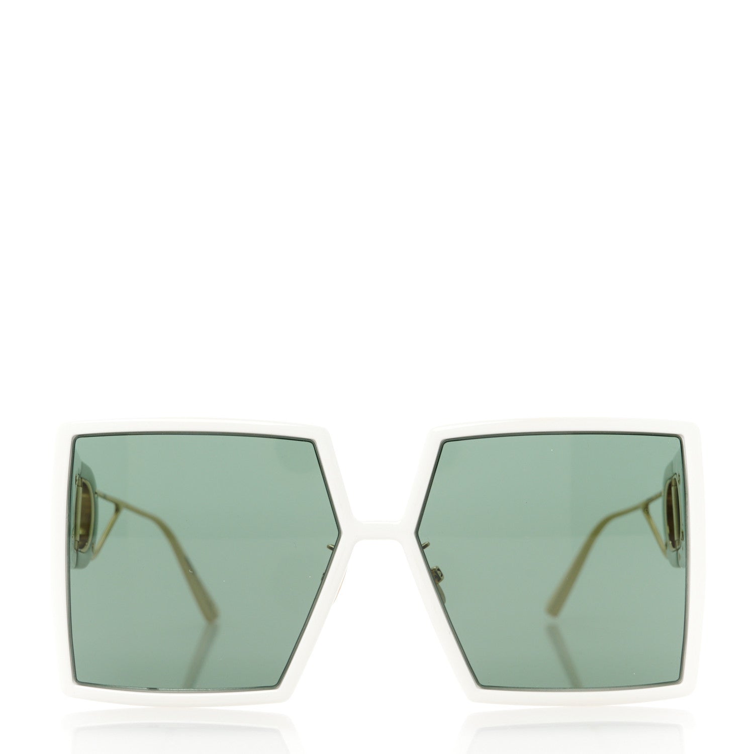 Christian Dior Square Mirrored 30 Montaigne Sunglasses White 2 of 9