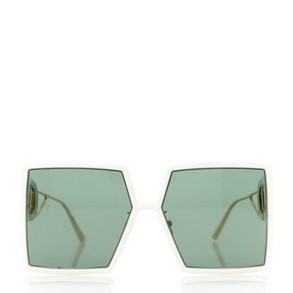Christian Dior Square Mirrored 30 Montaigne Sunglasses White 2 of 9