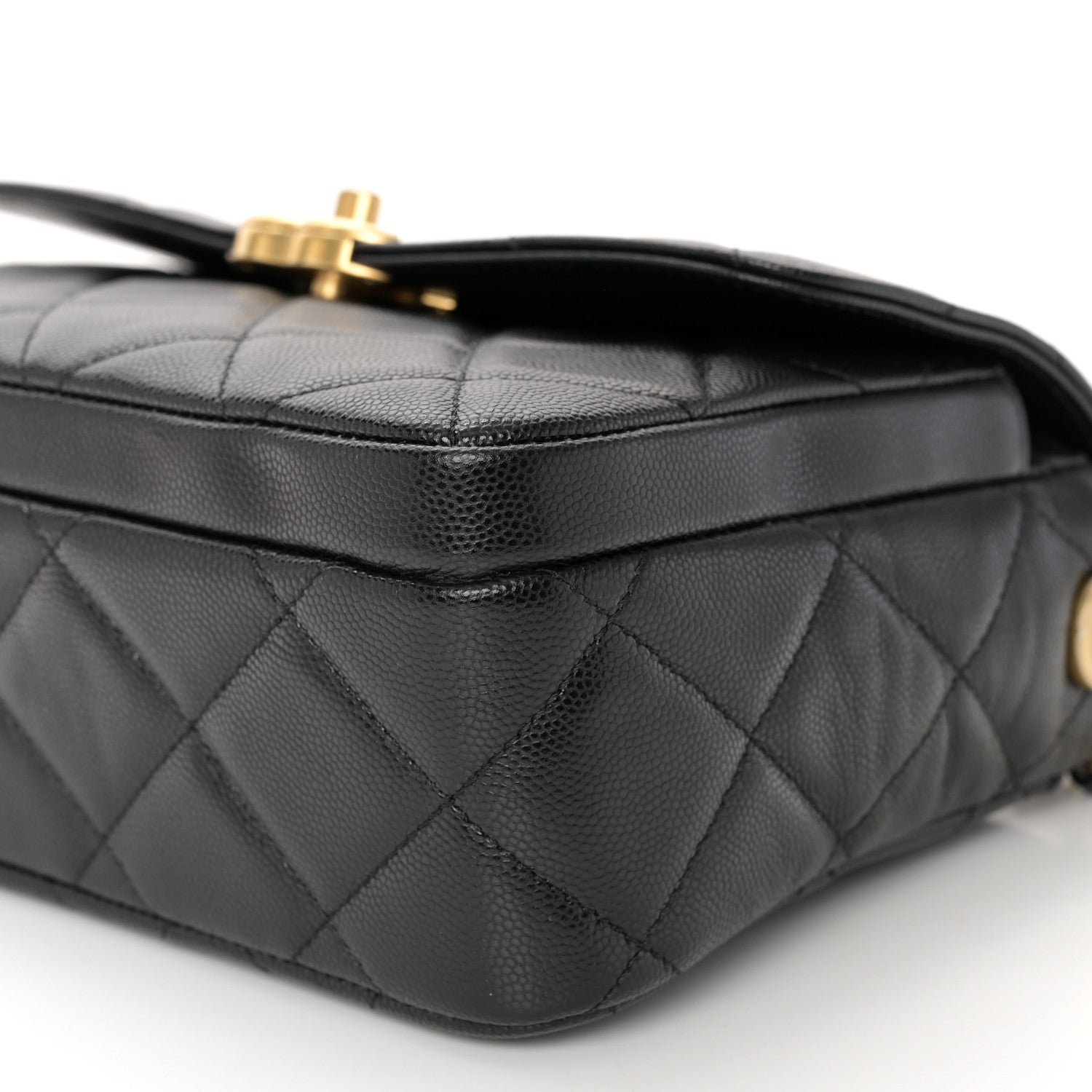 Chanel Shiny Caviar Quilted Small Flap Black 10 of 11