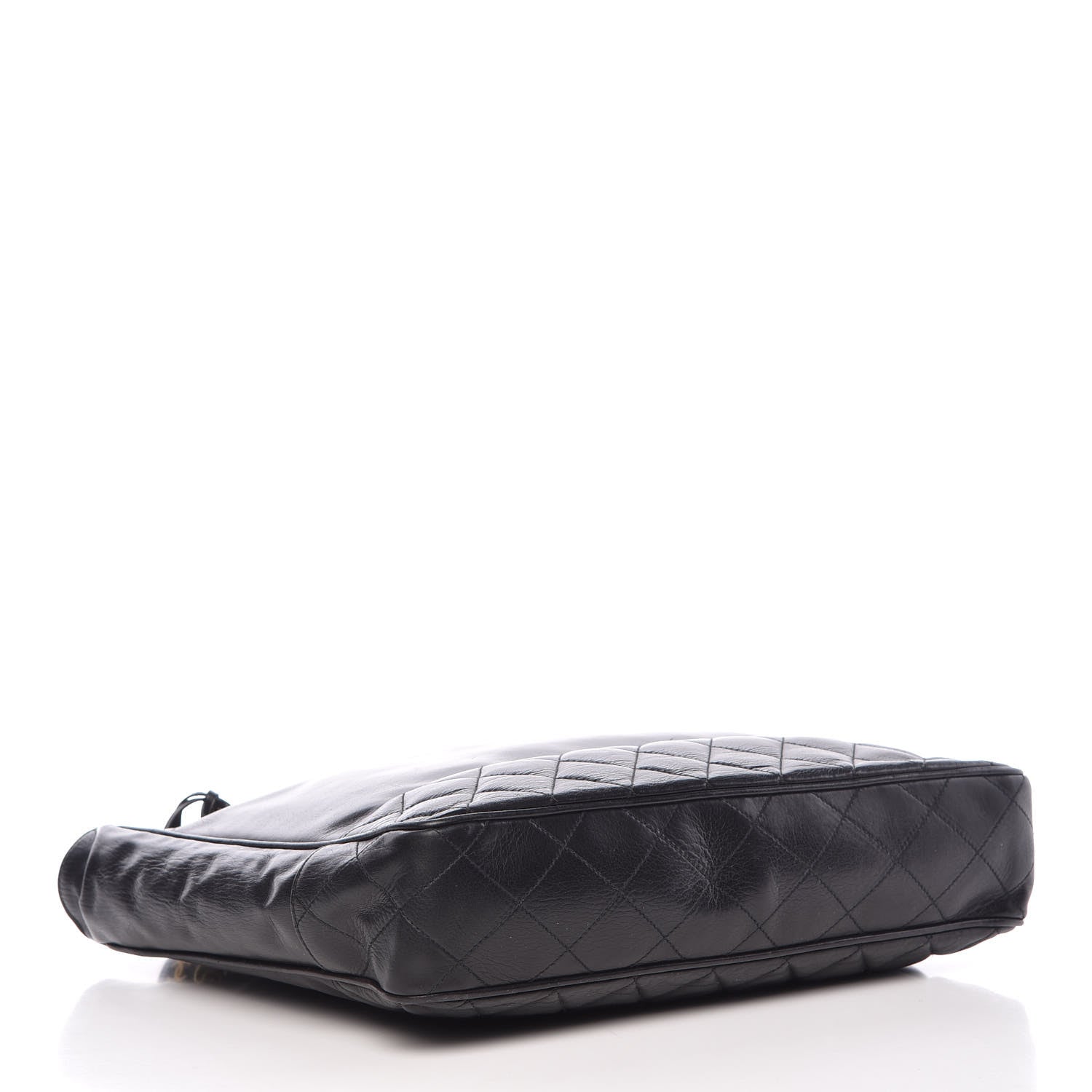 Chanel Lambskin Shopping Tote Black 4 of 14