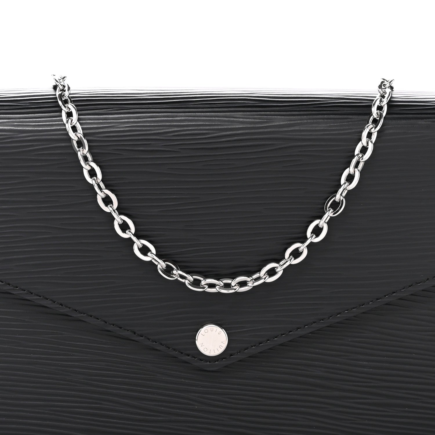 Louis Vuitton Epi Pochette Felicie Black 8 of 14