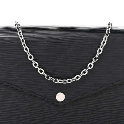 Louis Vuitton Epi Pochette Felicie Black 8 of 14