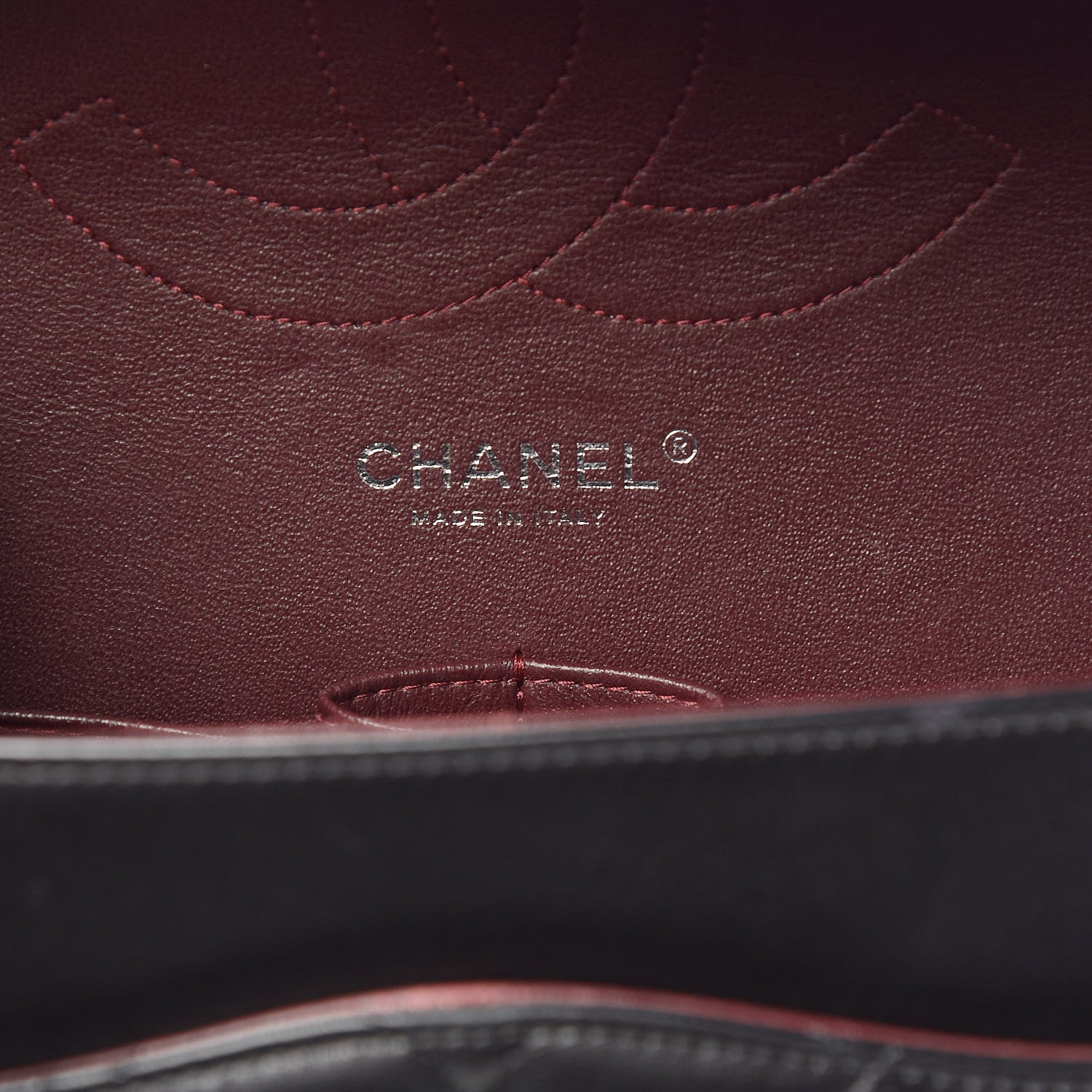 Chanel Lambskin Quilted Jumbo Double Flap Black 8 of 13