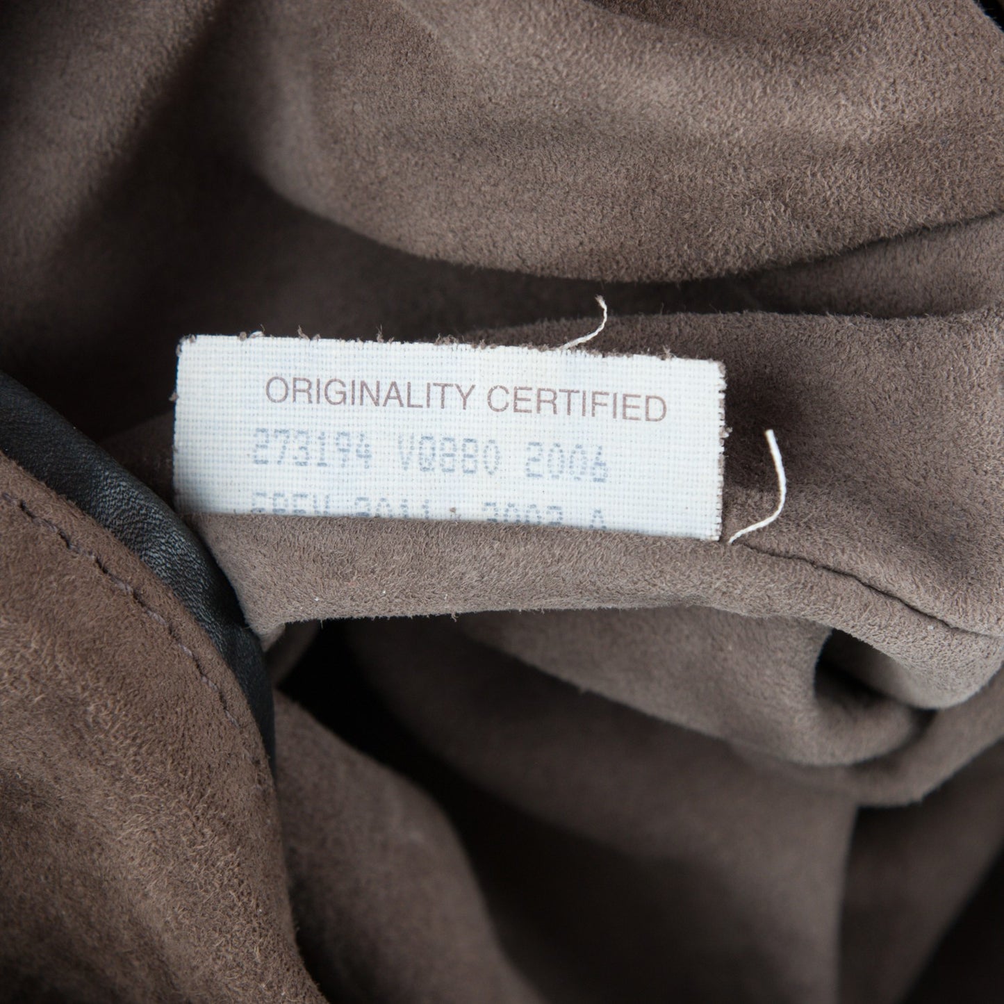 Waxed Calfskin Hobo Espresso