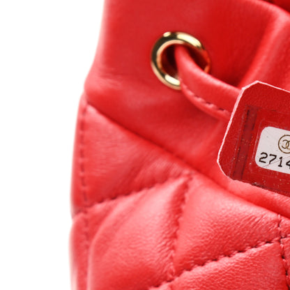 Chanel Lambskin Quilted Small Urban Spirit Backpack Red 7 of 10