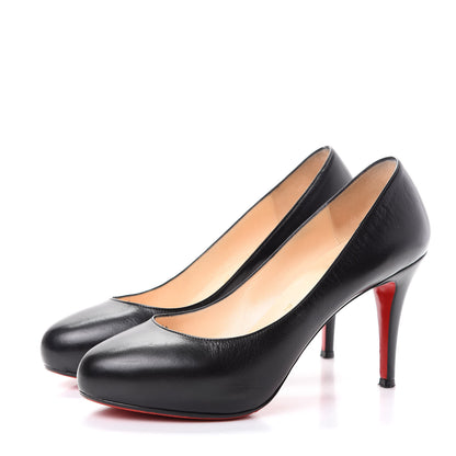 Christian Louboutin Kid Declic 90 Pumps 36.5 Black 3 of 12