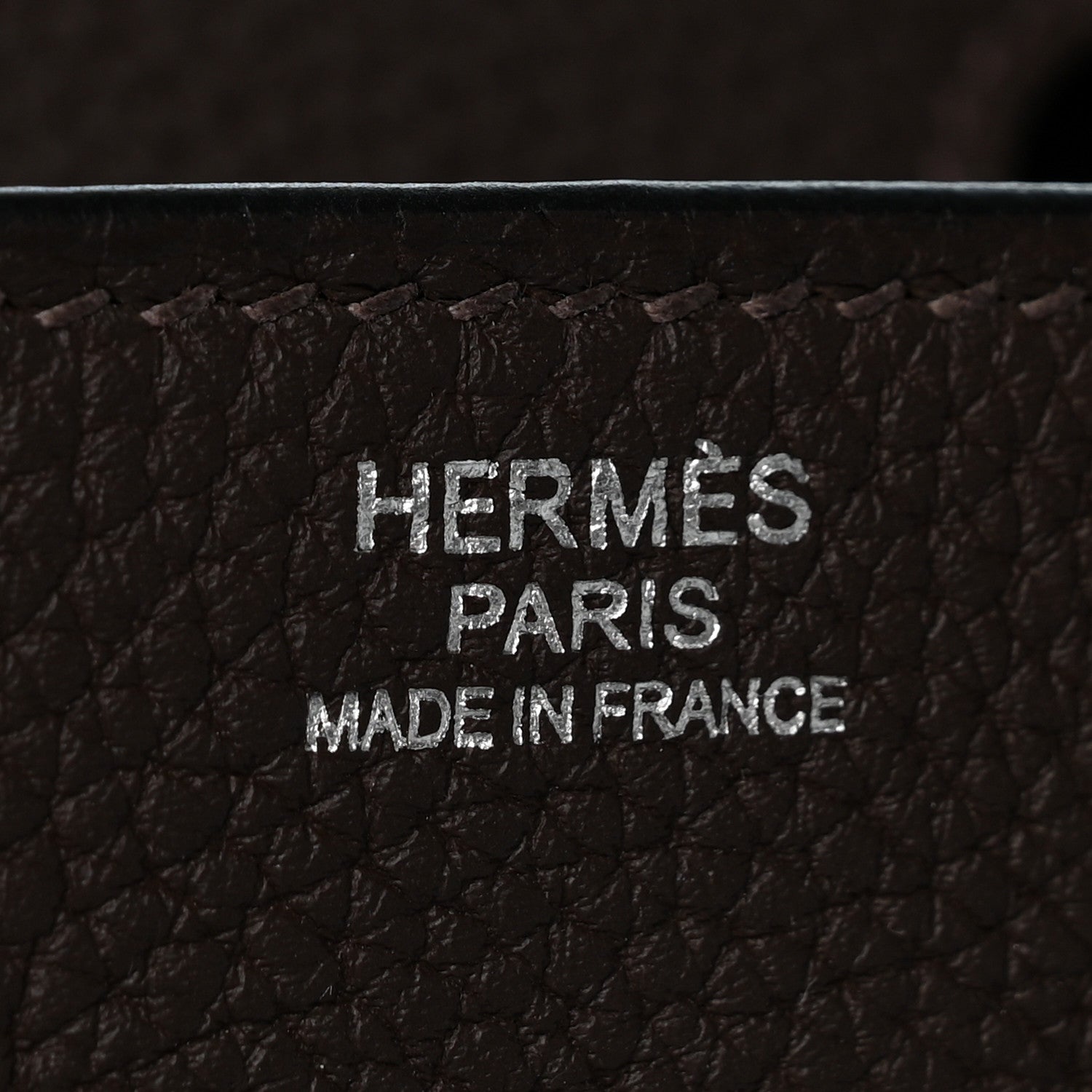 Hermes Togo BIRKIN 30 Chocolate 6 of 11