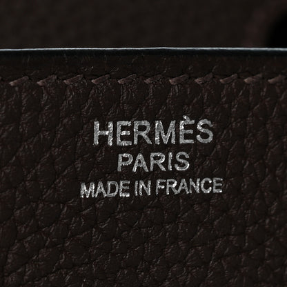 Hermes Togo BIRKIN 30 Chocolate 6 of 11