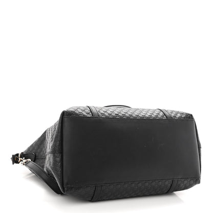 Gucci Soft Microguccissima Dome Satchel Black 4 of 9
