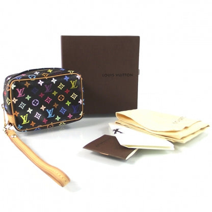 Louis Vuitton Monogram Multicolor Trousse Wapity Black 9 of 9