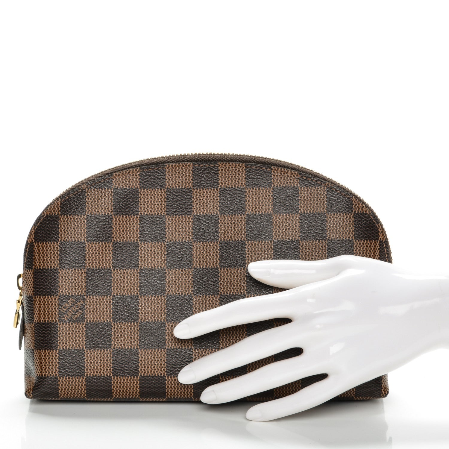 Louis Vuitton Damier Ebene Cosmetic Pouch GM 2 of 7
