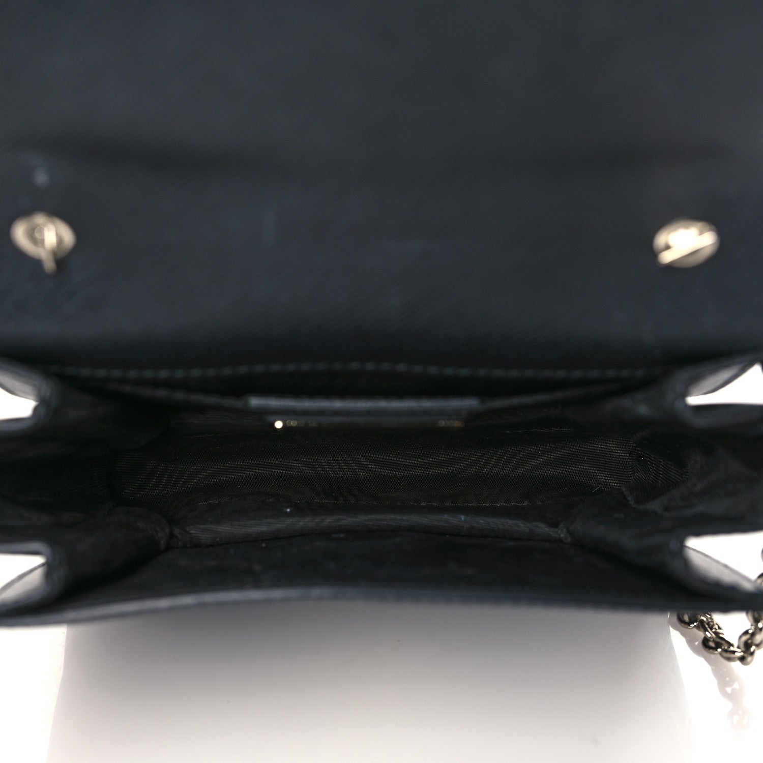 Salvatore Ferragamo Calfskin Vara Bow Mini Bag Black 4 of 9